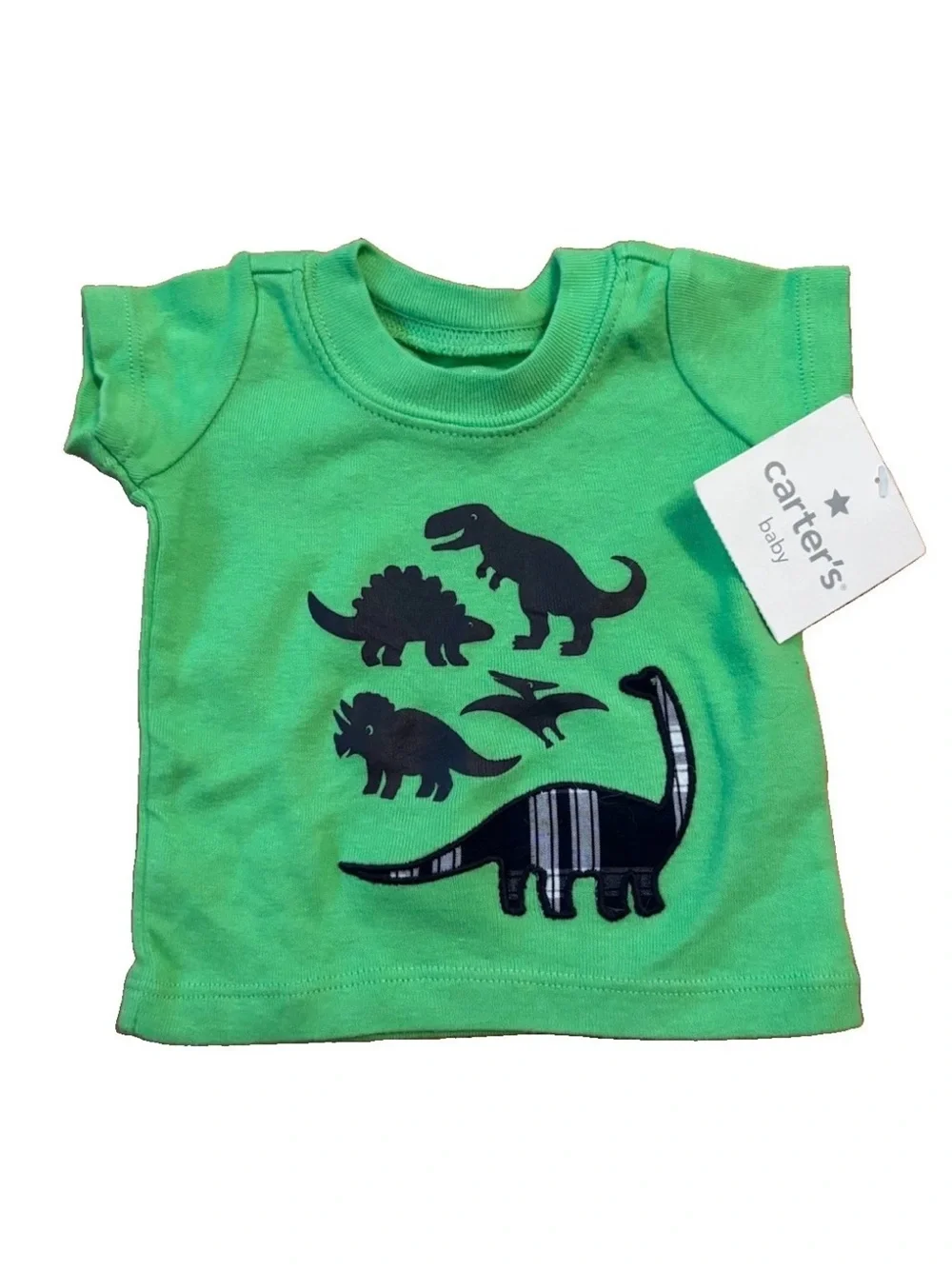 Carter's Green and Gray Dinosaur 3-Piece Set
